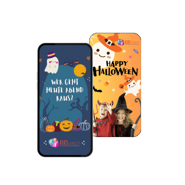 Instagram Halloween Story für Kids Concept by Immagine Werbeagentur / Webagentur München