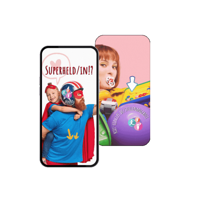 Instagram Story für Kids Concept by Immagine Werbeagentur / Webagentur München