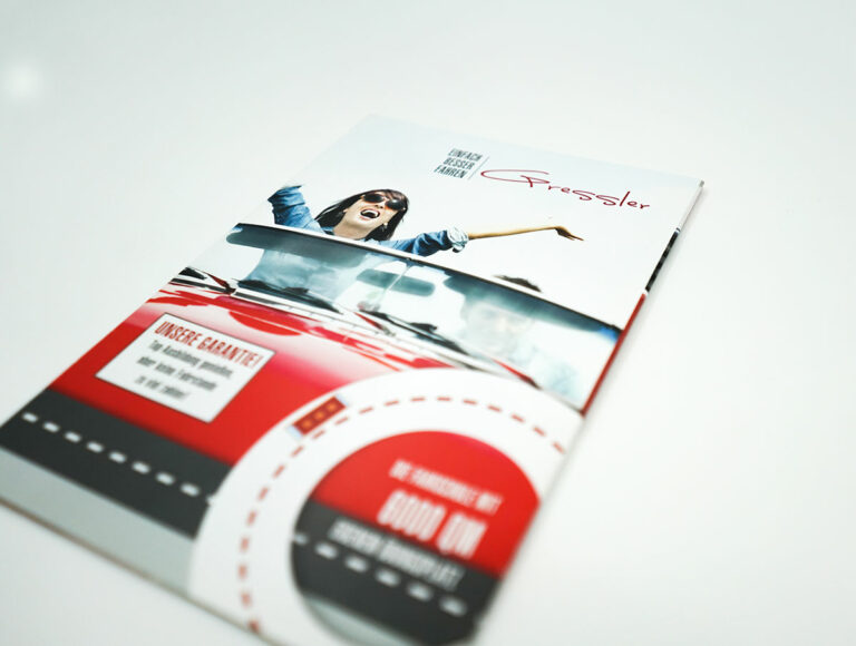Folder von Fahrschule Gressler by Immagine Werbeagentur und Webagentur München