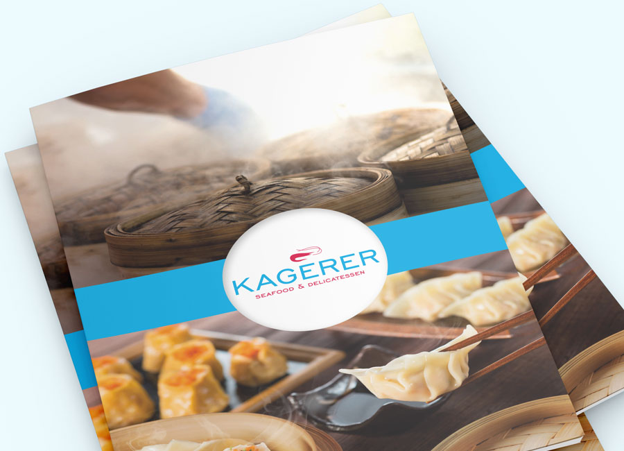 Produktbroschüre für die Kagerer & Co. GmbH by Immagine Werbeagentur München