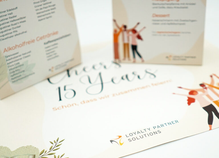 Aufsteller der Loyalty Partner Solutions GmbH