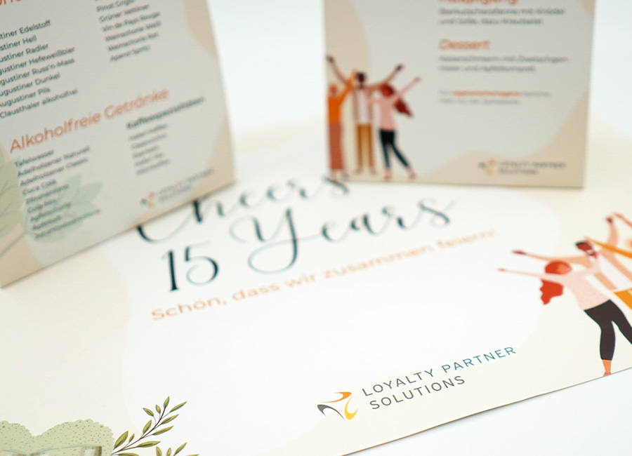 Aufsteller der Loyalty Partner Solutions GmbH
