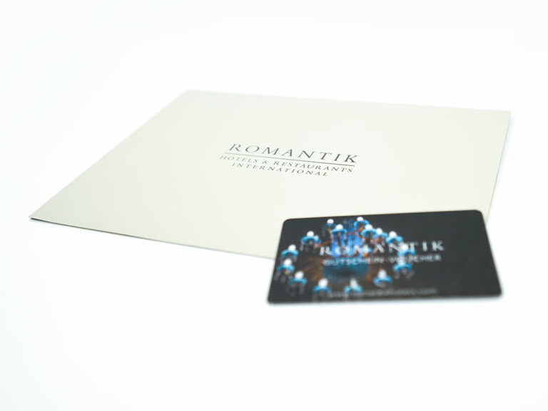 Gutschein Karten Romantikhotels by Immagine Werbeagentur und Webagentur München
